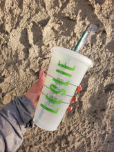 Load image into Gallery viewer, Butterfly Reusable Cold Cup 🩷