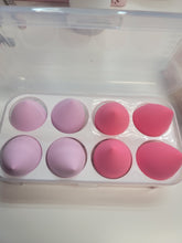 Load image into Gallery viewer, Personalized Beauty Blender Set π | 8-Piece Makeup Sponge Kit with Case