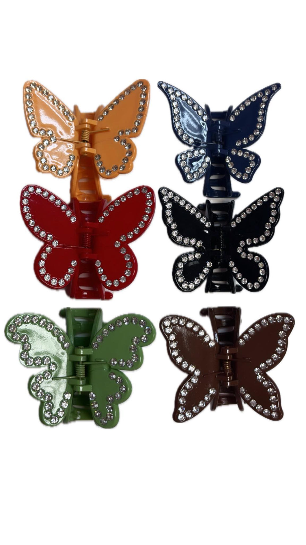 3pc Bundle Butterfly Clips