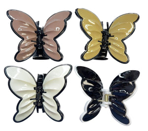Glossy Butterfly Clip