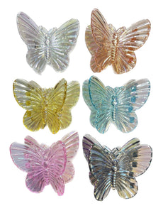 Holographic Butterfly Clip