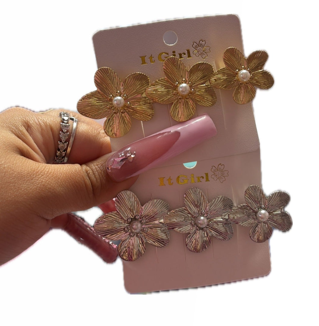 Flower Hair Clip♡