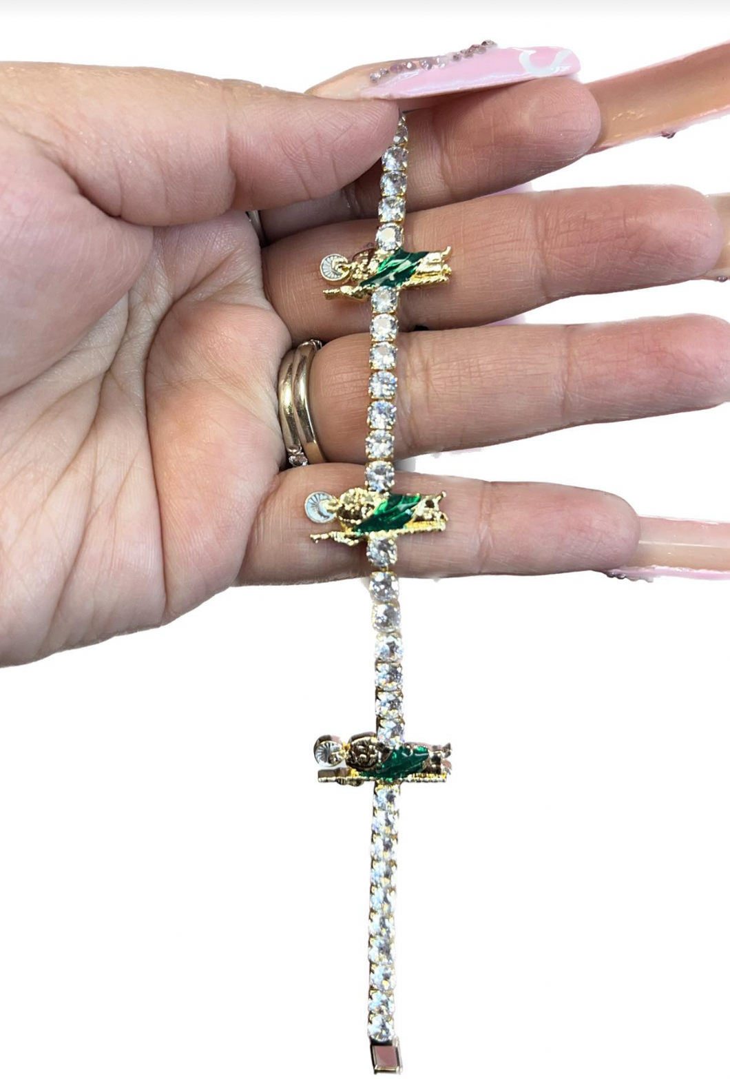 San judas jeweled bracelet