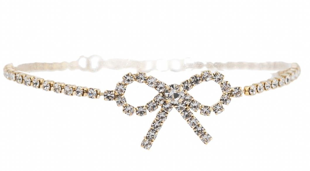 Bow Cubic Zirconia Bracelet