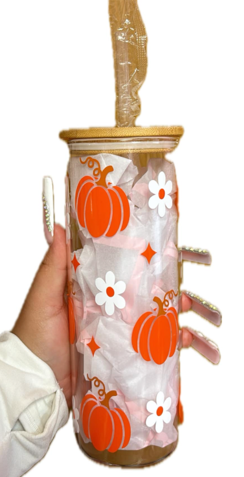 Pumpkin Daisy Cup (25oz or 16oz)