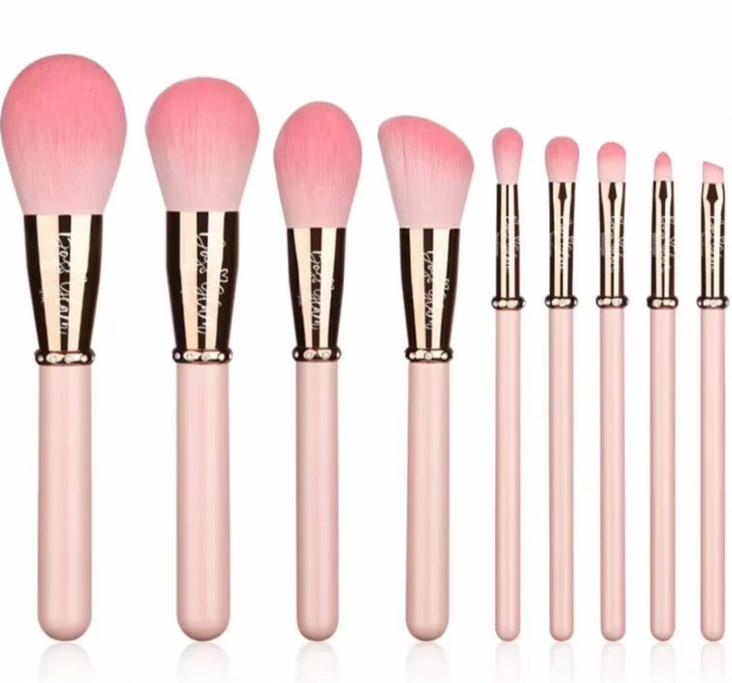 BabyPink Christmas brush set