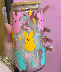 Bunnys with confetti (16oz or 25oz)