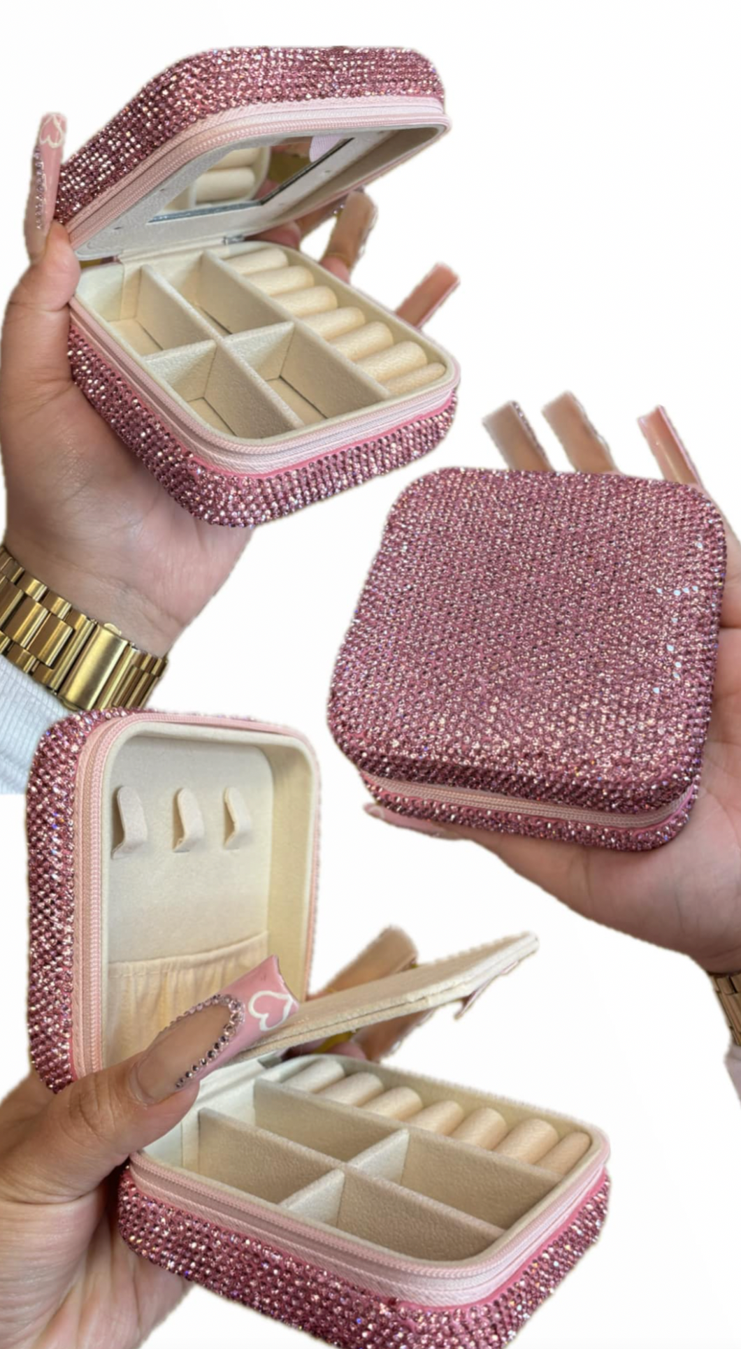 Luxury Bling jewelry Box ( 3 Colors )