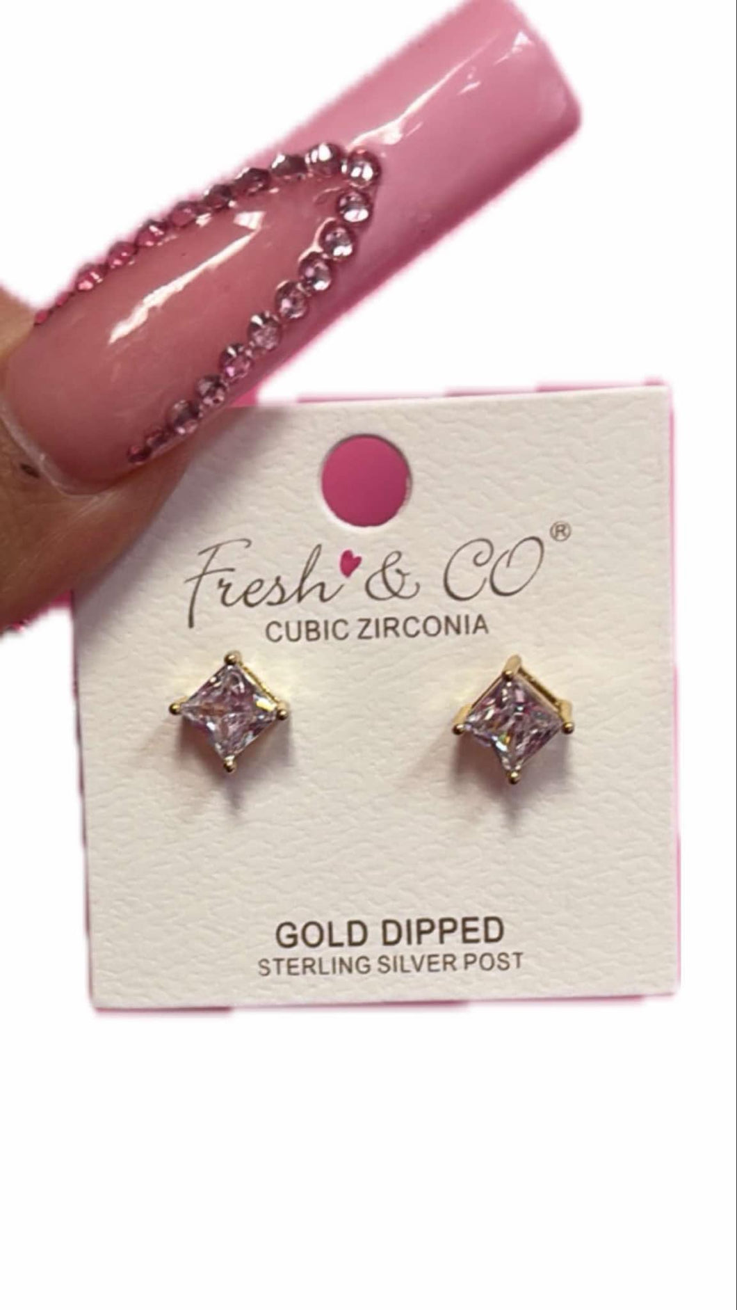 Cubic Zirconia earrings