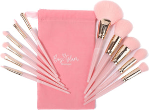 Pink marble brushes