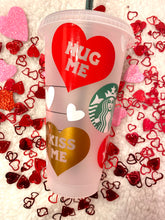 Load image into Gallery viewer, Red/Gold Heart Cup ♡
