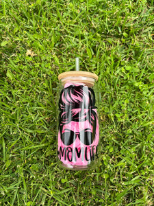 NEW! 16oz MomLife Glass cup